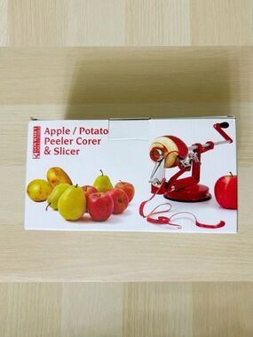 Gourmet Tools Utentils | Apple Potato Peeler Corer & Slicer New in Box Metal Red